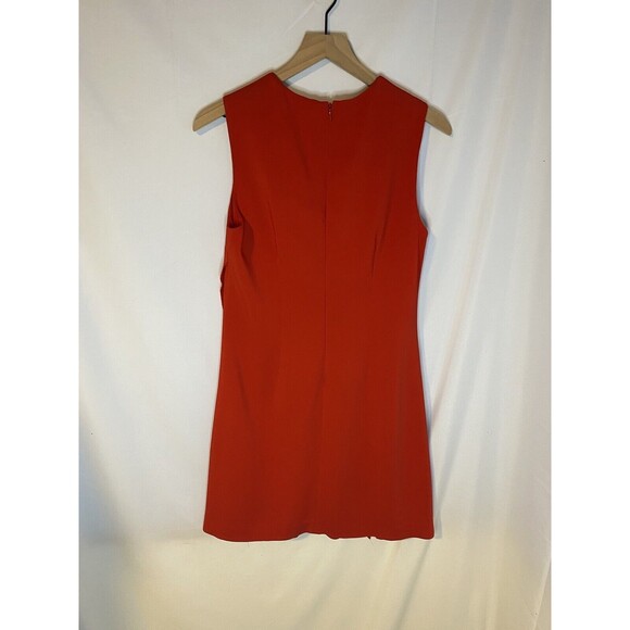 ALC Clarence Ruffled Front Red Dress Size 10 NWT - Picture 2 of 6